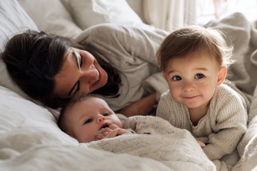 Digital guide to welcoming baby with older kids